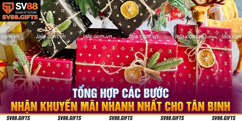 Tổng hợp c&aacute;c bước nhận khuyến m&atilde;i nhanh nhất cho t&acirc;n binh&nbsp;